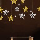 BAOTUJIA 20Pcs Star for Christmas Tree Decoration Items, 3D Paper Christmas Star Big Size for Xmas Door Hanging Ornaments Home Decor Christmas Wall Hanging Decorations...