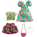 Barbie GRC85 Fashion 2 Pack Includes Watermelon-Print Dress, Multicolor, 22.86 cm*2.54 cm*22.86 cm...