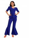 barcino Women Peplum Top/Bell Bottoms...