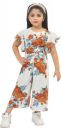 Barkat  Floral Print Girls Jumpsuit...