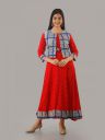 BARKHA FABRed Ethnic Motifs Ethnic A-Line Maxi Dress...