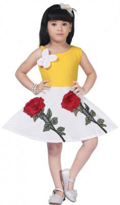 BARNALI FASHION  Baby Girls Above Knee Party Dress 