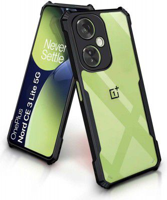 BASECASE Shock Proof with Camera Protection Mobile Back Case for OnePlus Nord CE 3 Lite 5G