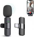 BASS BLING ® K8 Collar Wireless Mic for Youtubers, Video Recording,Live Streaming Microphone...
