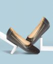 Bata Casuals For Women  (Black , 4)...