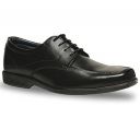 BATA Men's Ronald Derby Black Leather Formal Shoes...