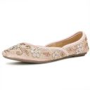 BATA Red Label Women's QUINN FLATS E 23 Festive (5595232_PINK_8 UK)...