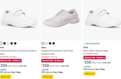 Bata Footwear Starts at ₹250 | For Boys