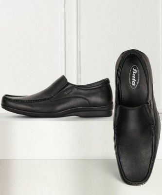 Bata Viho Slip On Sneakers For Men  (Black , 9)