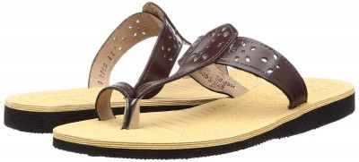 BATA Womens Sunita Leather Fashion Slippers