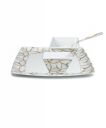 Bataniya Triple Coated 4-Piece Dinner Set, a Testament to Sophistication and Durability in Melamin Crockery....