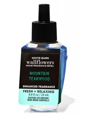 Bath & Body Works Mountain Teakwood Wallflowers Fragrance Refill