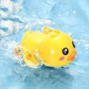 Bath Toy Swimming Duck Wind Up Water Floating Duck Toy, Bathtub Water Spray Toys for Kids Children Boys Girls Toddlers...