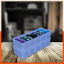 Bathla DORI (Set of 2) Multi-purpose Stackable Drawer Storage Organiser | Ocean | 5 Grids – Stomo...