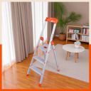 Bathla Elevate 3-Step Foldable Aluminium Ladder...