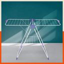 Bathla Foldable Clothes Drying Stand - Neo | 26 Drying Rails - 45 Feet Drying Length...