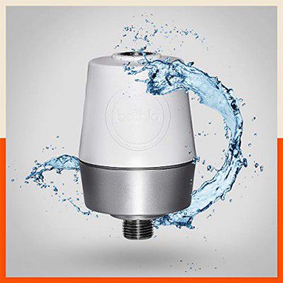Bathla QuaSoft 3499 Shower & Tap Filter (Silver, White)