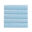 Bathla Spic & Span Multi Purpose Micro Fiber Cleaning Cloth - 340 GSM: 40cmx40cm (Pack of 5 - Light Blue)...