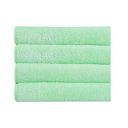 Bathla Spic & Span Multi Purpose Micro Fiber Cleaning Cloth - 340 GSM: 60cmx40cm (Pack of 4 - Light Green)...
