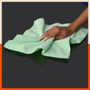 Bathla Spic & Span Multi Purpose Micro Fiber Cleaning Cloth - 300 GSM: 30cmx30cm (Pack of 2, Light Green)...