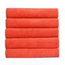 Bathla Spic & Span Multi Purpose Micro Fiber Cleaning Cloth - 340 GSM: 30cmx30cm (Pack of 5 - Red)...