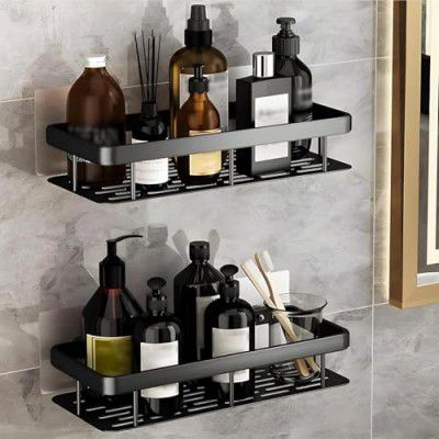 Bathroom Organiser Without Drill Shelf for Wall (Pack of 1)
