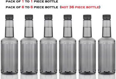 BATLIBOI MAZAK Water Bottle for Fridge for Home Office Gym School Boy 850 ml Bottle (Pack of 6, Black, Plastic)