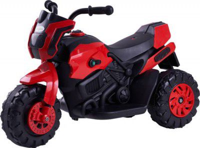 baybee Battery Operated Bike for Kids, Battery Operated Ride On (Red, Black)