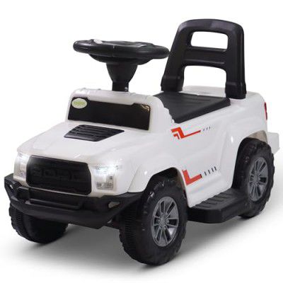 Baybee Blaze Pro Rechargeable Battery Operated Jeep for Kids to Drive 1 to 4 Years (White)