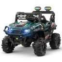 Baybee Broot Rechargeable Battery Operated Jeep for Kids, (Dark Green)...