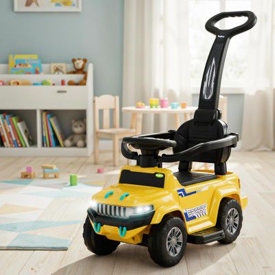 Baybee Speedy Pro Ride on Cars for Kids (Yellow)