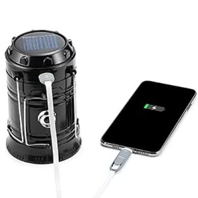 Bazinga 6 Plus 1 LED Solar Emergency Light Lantern