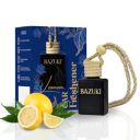 Bazuki Car Perfume Hanging Pod 10 ml, Lemon Fragrance Car Air Freshener...