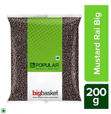 Bigbasket Loot : bb Popular Mustard/Sasive/Rai - Big, 200 g