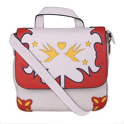 BCBGMAXAZRIA Womens Sling Bag (White)