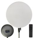 Eloies® BD-HP19 Flat Round Panel Light for Photography and Videography (19 Inch Big Size, 80 Watt)...