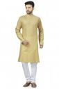 BE ACTIVE Cotton Blend Men's Ethnic Regular Only Kurta Multi Solid Colored...