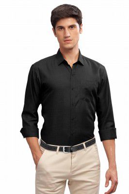 BE ACTIVE Men's Solid Slim Fit Cotton Formal Shirts
