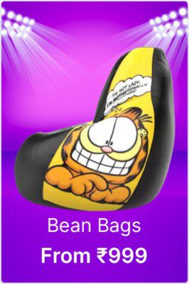 Bean Bags starting @ 999 on Flipkart's Big Billion Days Sale Offer