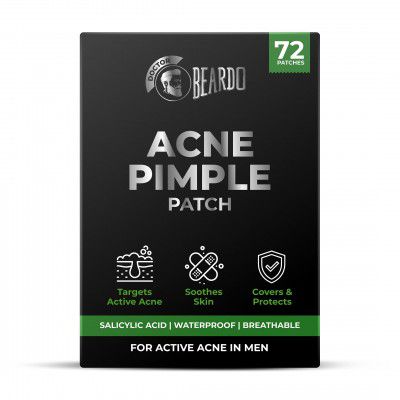 Beardo Acne Pimple Patch for Face with Salicylic Acid (72 dots)