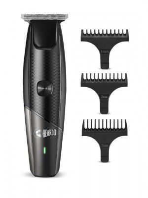 BEARDO Ape-X EZ Trimmer with 110mins Run-Time & Type-C Charging - Black