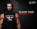 Beardo Beards and Bikes Sleeveless Hoodie...