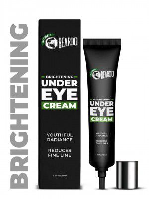 Beardo Brightening Under Eye Cream for Men | Dark Circle Remover for Men | Eyelift with Under Eye Mask | Eye Cream for Dark Circles Removal | 20ml