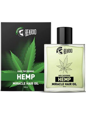 Beardo Daily Styling Hair Oil, 100 ml | Light Hair Oil for Daily Hair Styling | Non-Sticky, Light Styling Hair Oil for Men for Thickening and Strengthening | Pleasant Fragrance | Miracle of Hemp Seed