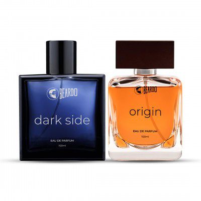 BEARDO Dark Side & Origin Perfume Combo For Men (100Ml X Pack Of 2)