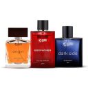 Beardo Edp Combo Origin, Dark Side & Godfather Perfume For Men 100 Ml X 3|Premium Strong & Long Lasting Fresh Scent Fragrance |Aromatic, Spicy | Gift For Brother | Gift For Friends...