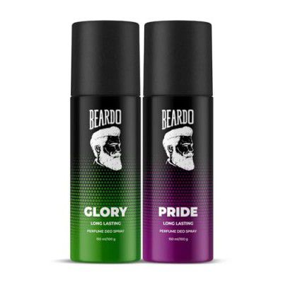 Beardo Glory & Pride Perfume Body Spray (Set of 2) Get compliments