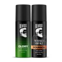 Beardo Glory Perfume Deo Spray - 150ml, and Beardo Whisky Smoke Bourbon Deo Spray, 150ml...