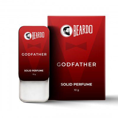 Beardo Godfather Solid Perfume Wax For Men, 10G