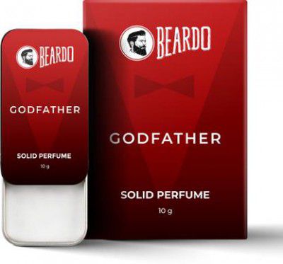 BEARDO Godfather Solid Wax Perfume | Easy to use | Finest Wax Perfume - 10 ml  (For Men)